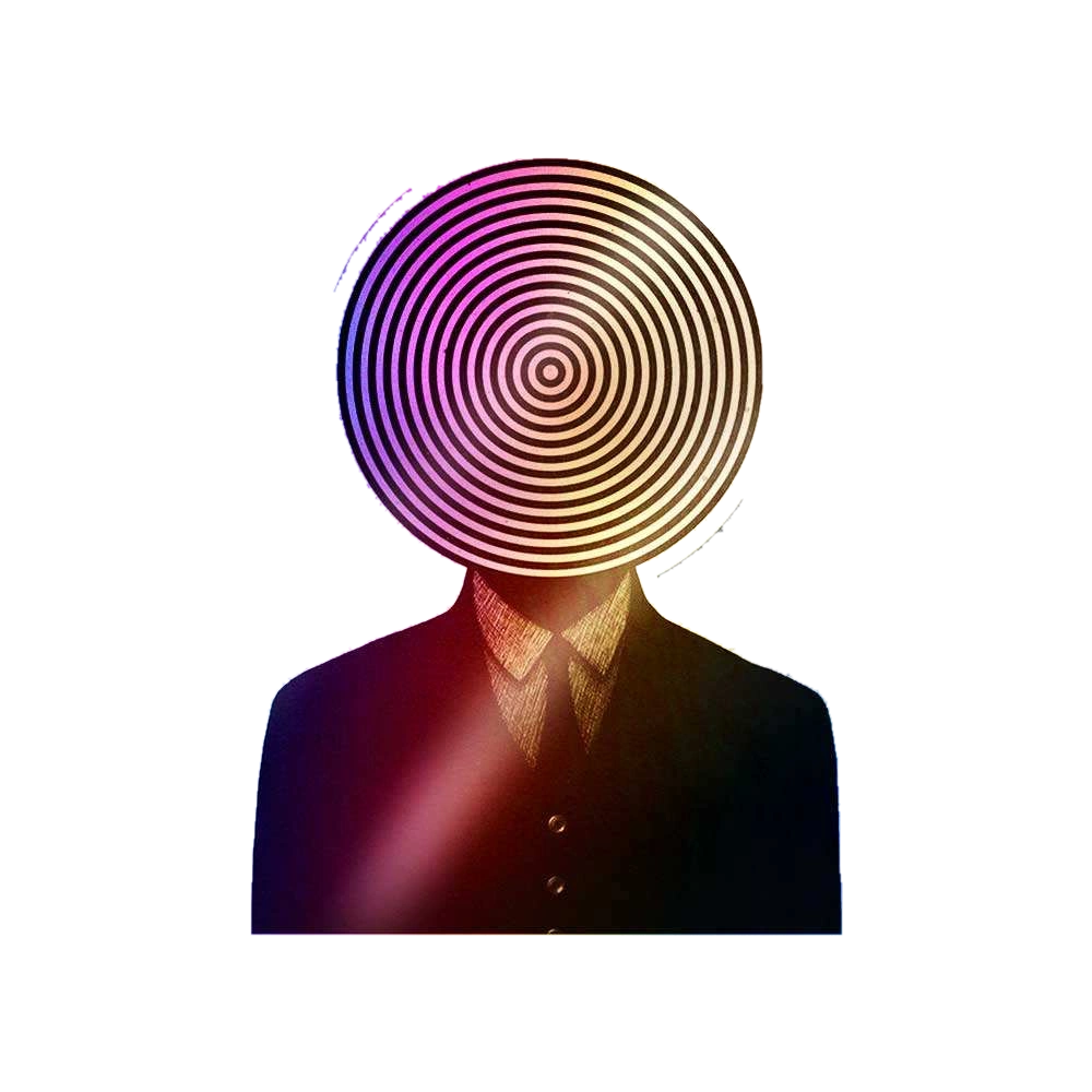 Hypnotic Holographic Sticker